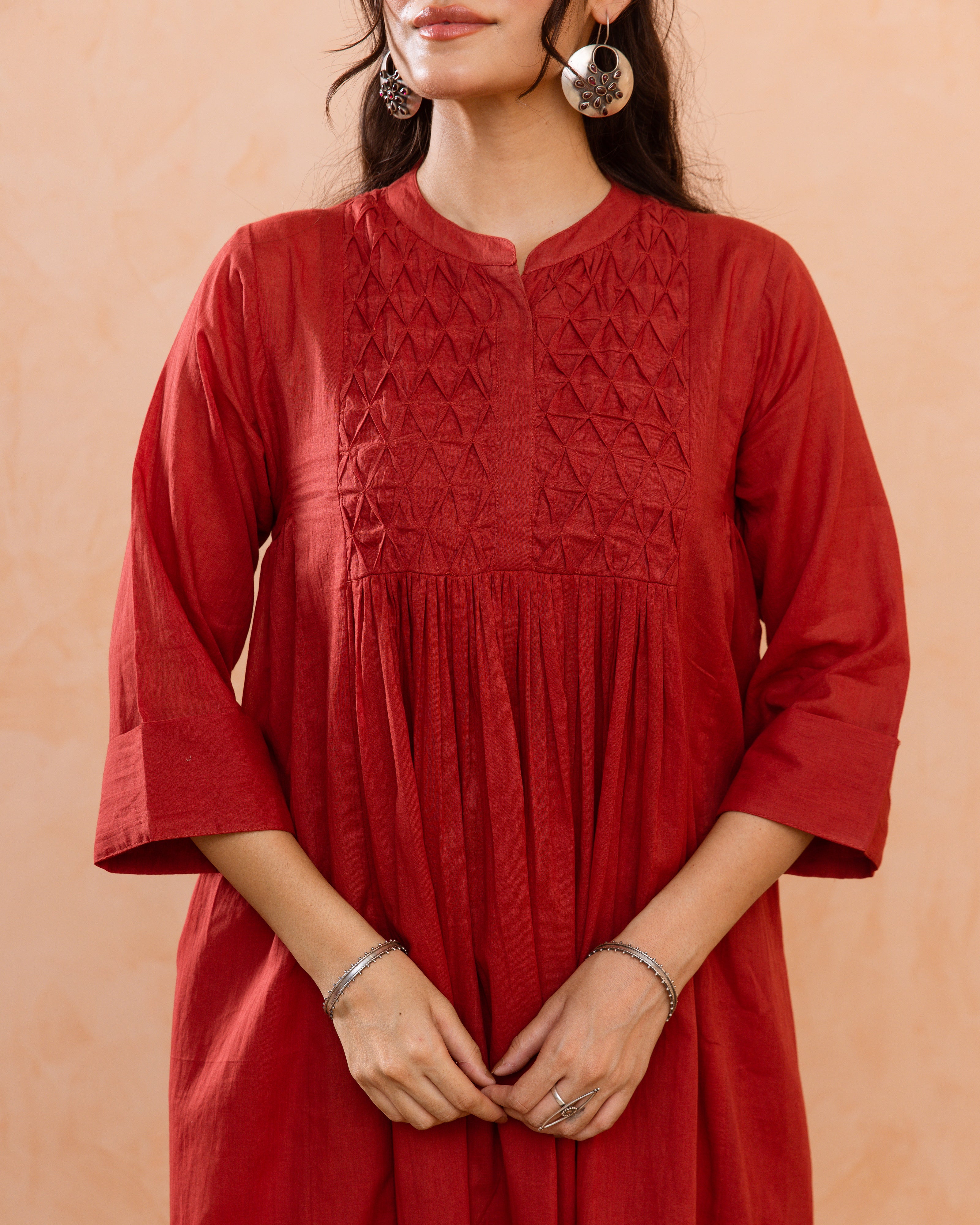 Brick Red Kurta Pant