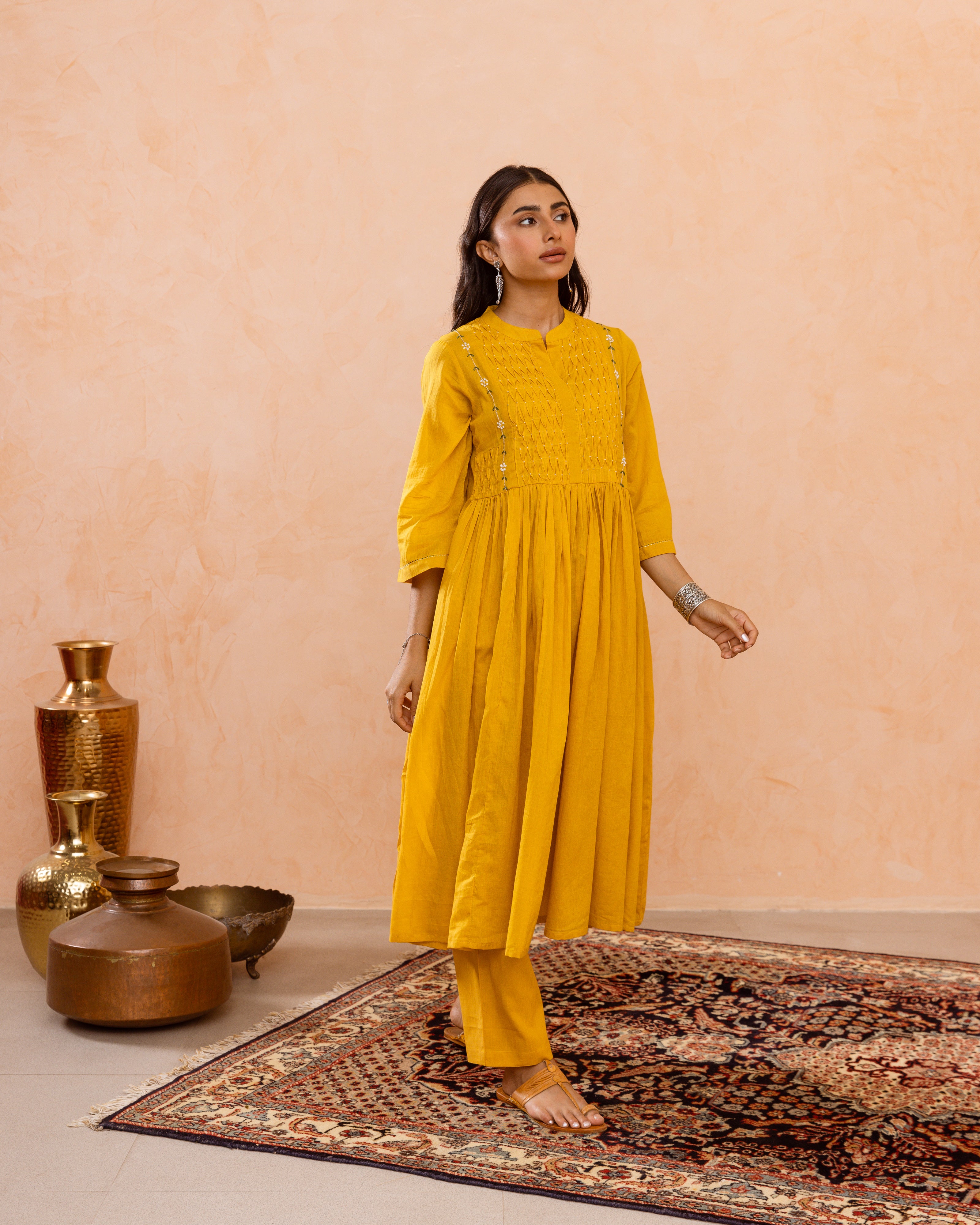 Yellow Kurta Pant