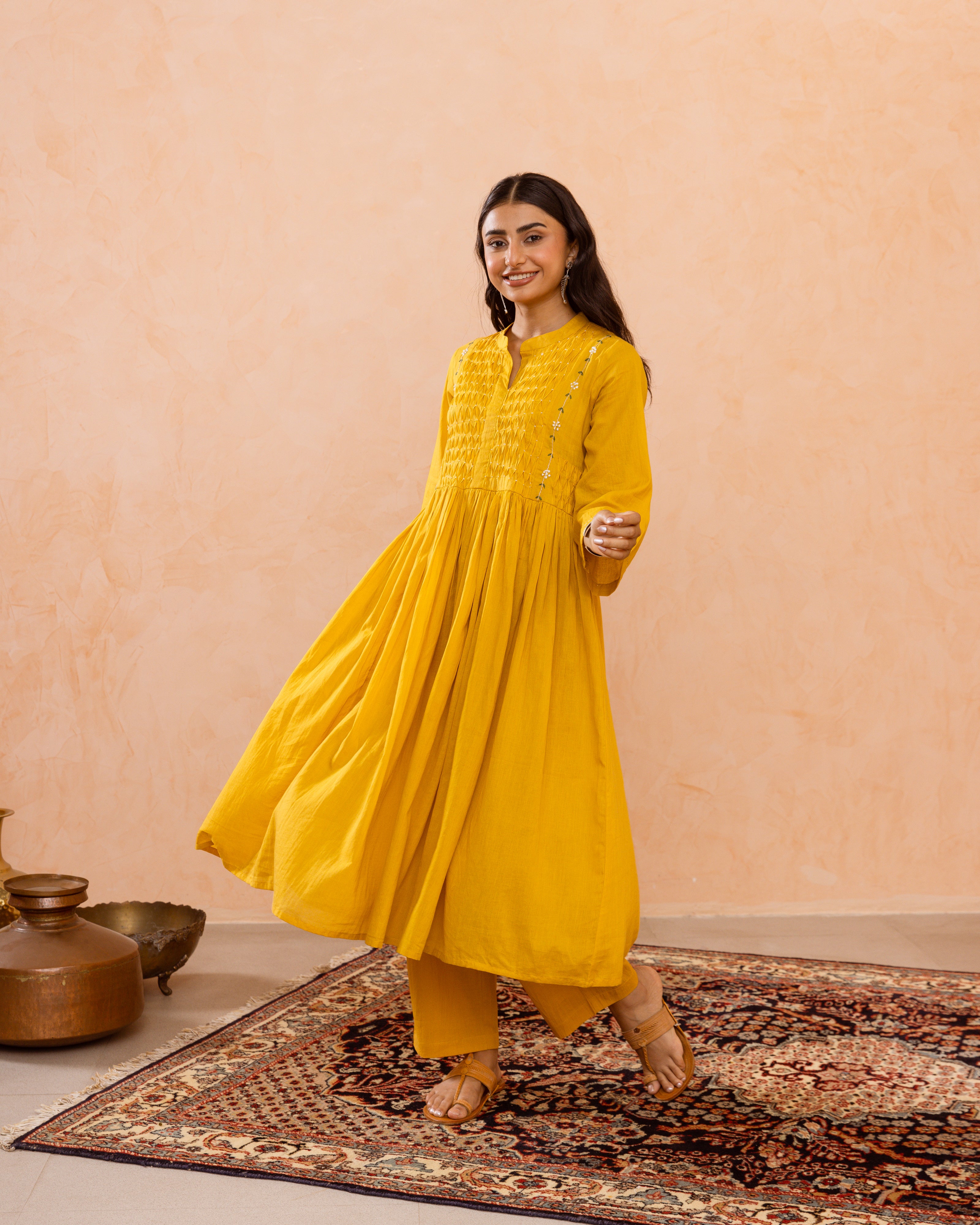Yellow Kurta Pant