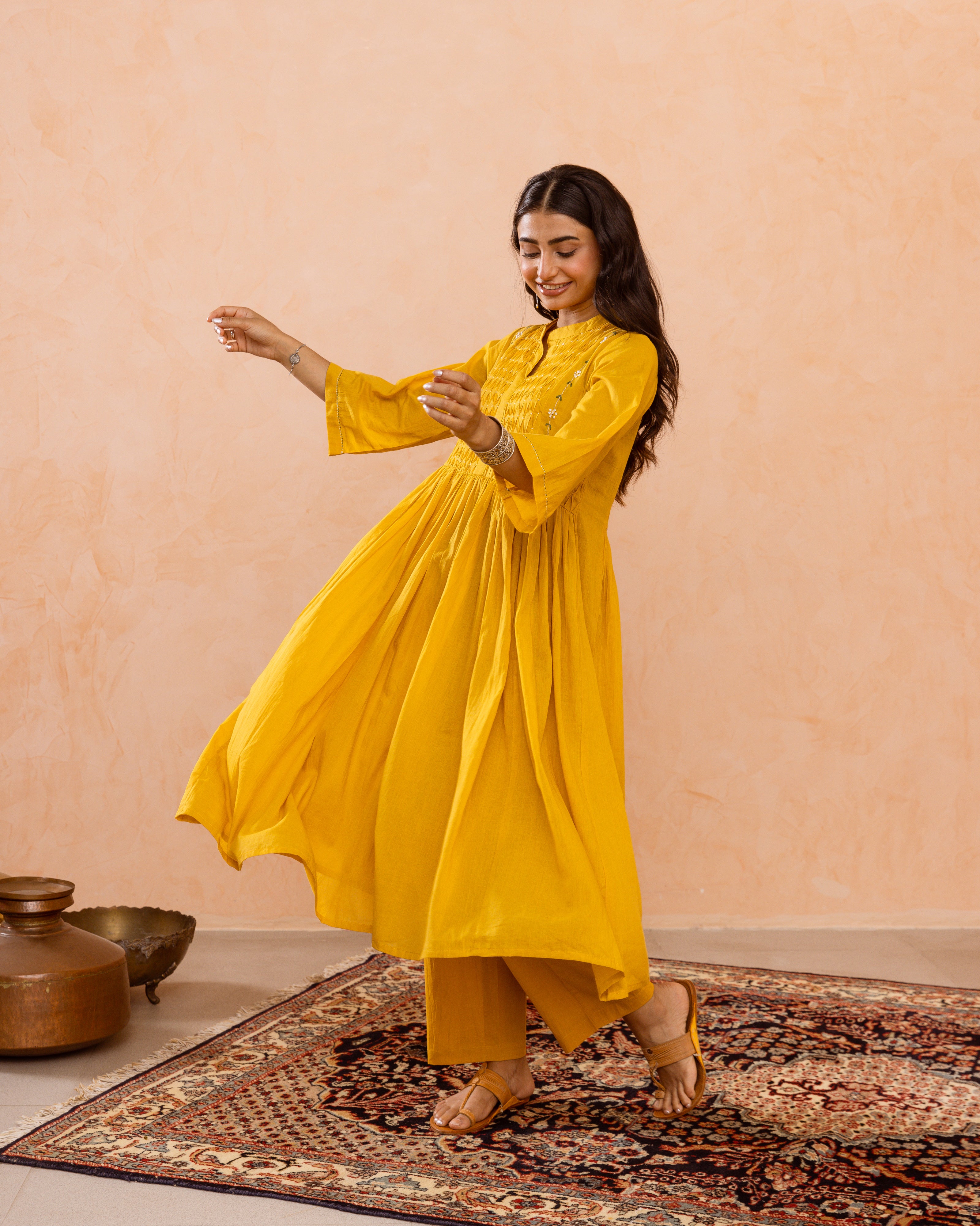 Yellow Kurta Pant