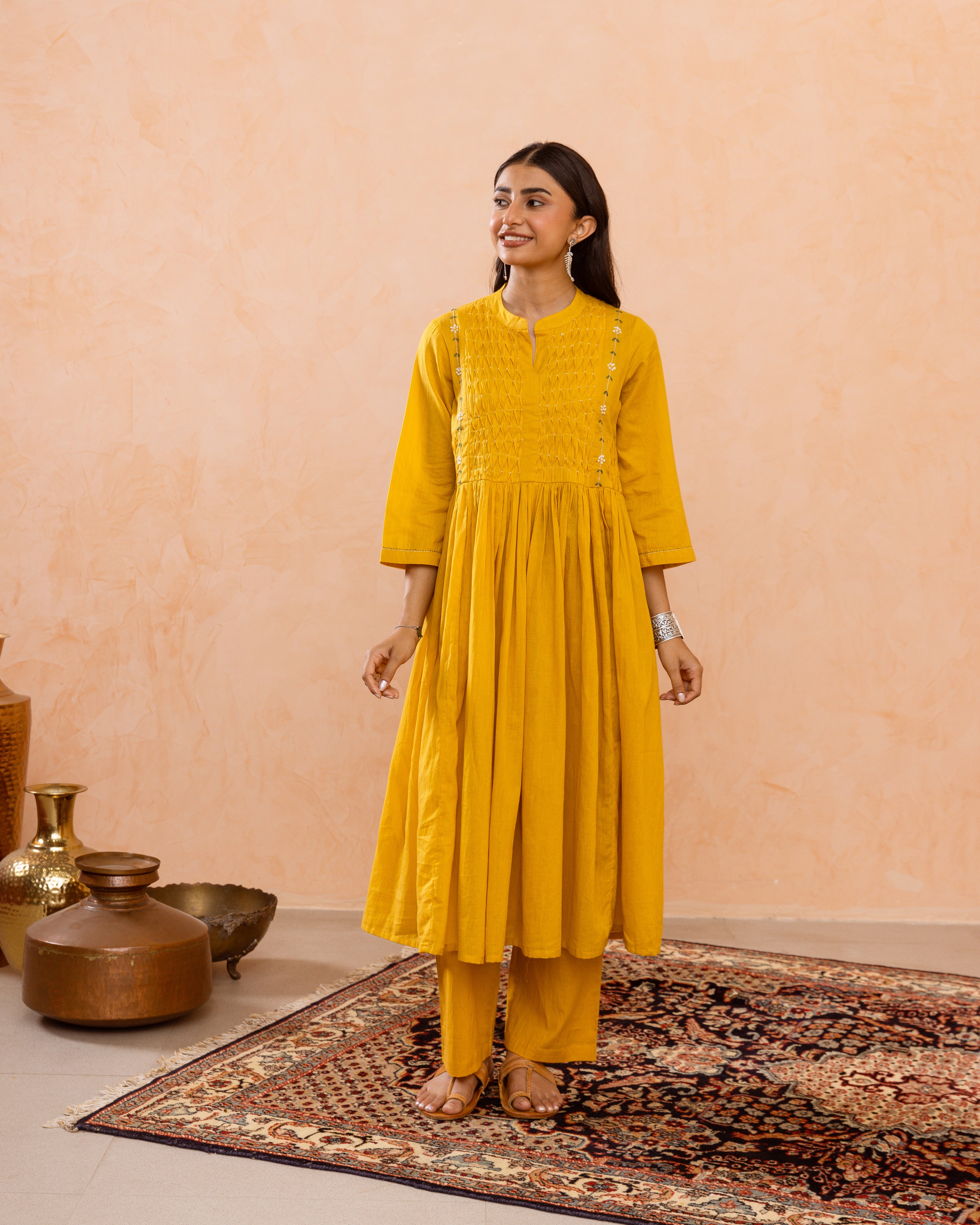 Yellow Kurta Pant