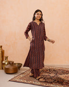 Rust Kurta Pant