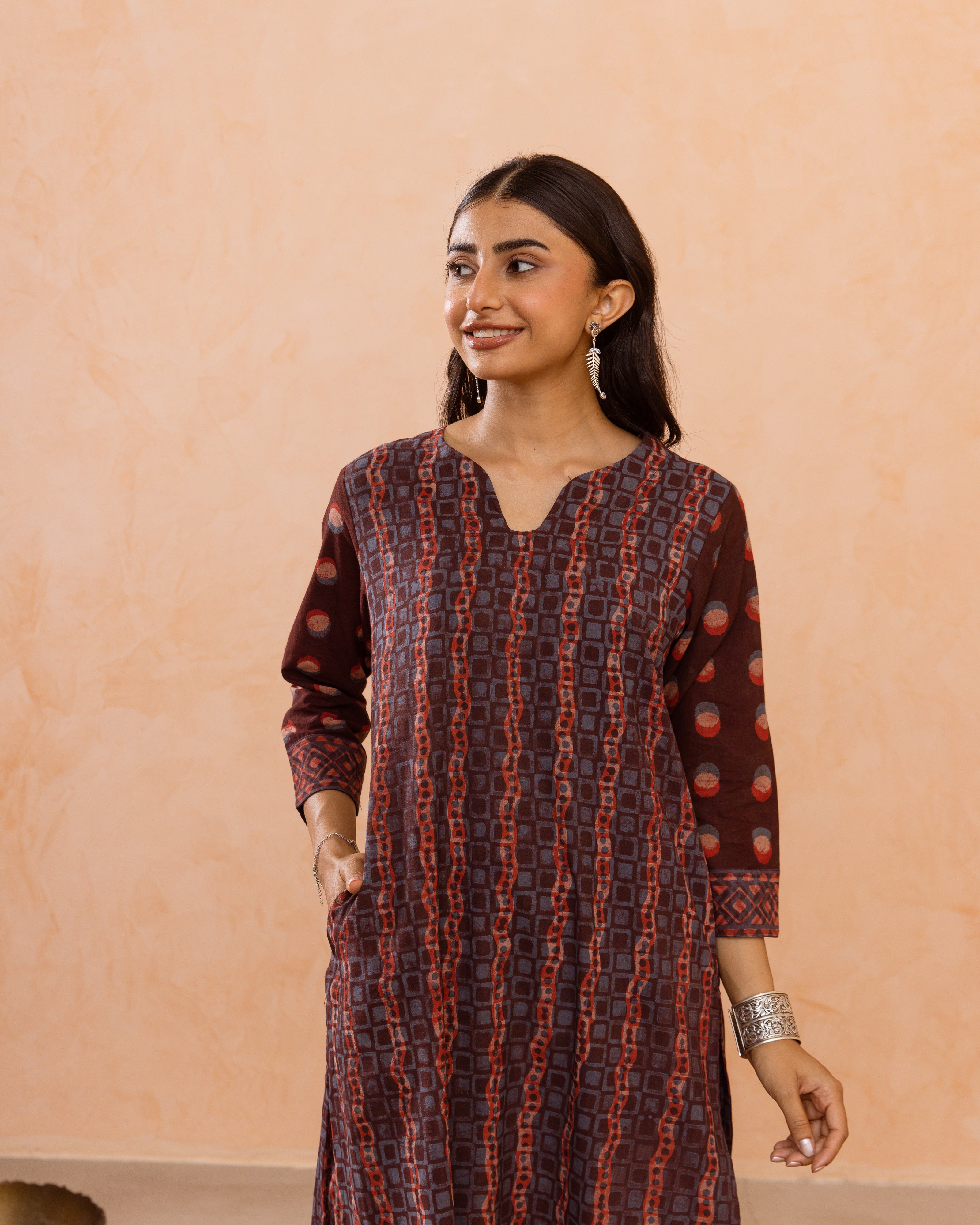 Rust Kurta Pant