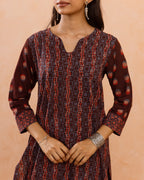 Rust Kurta Pant