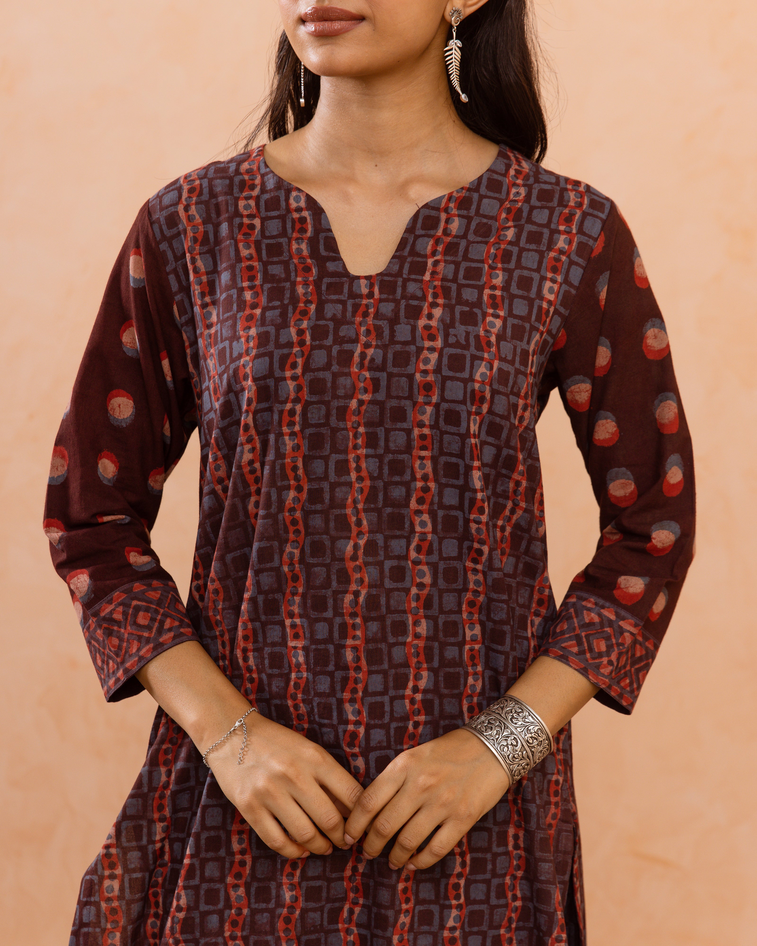 Rust Kurta Pant