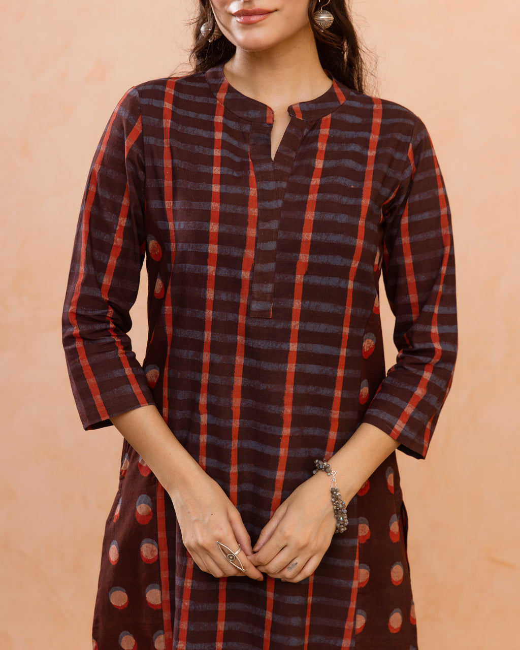 Brown Kurta (Pant Not Included)