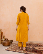 Mustard Yellow Complete Suit Set