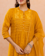 Mustard Yellow Complete Suit Set