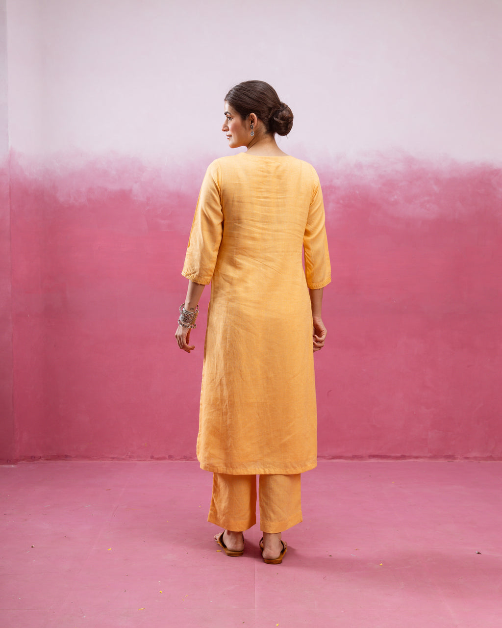 Mustard Yellow Kurta Pant