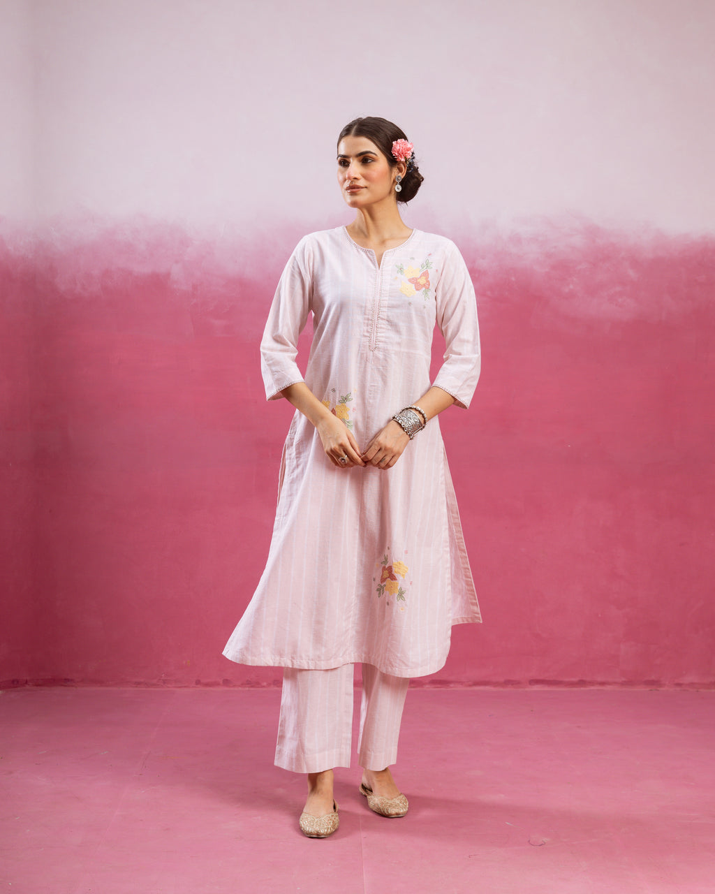 Blush Pink Kurta Pant
