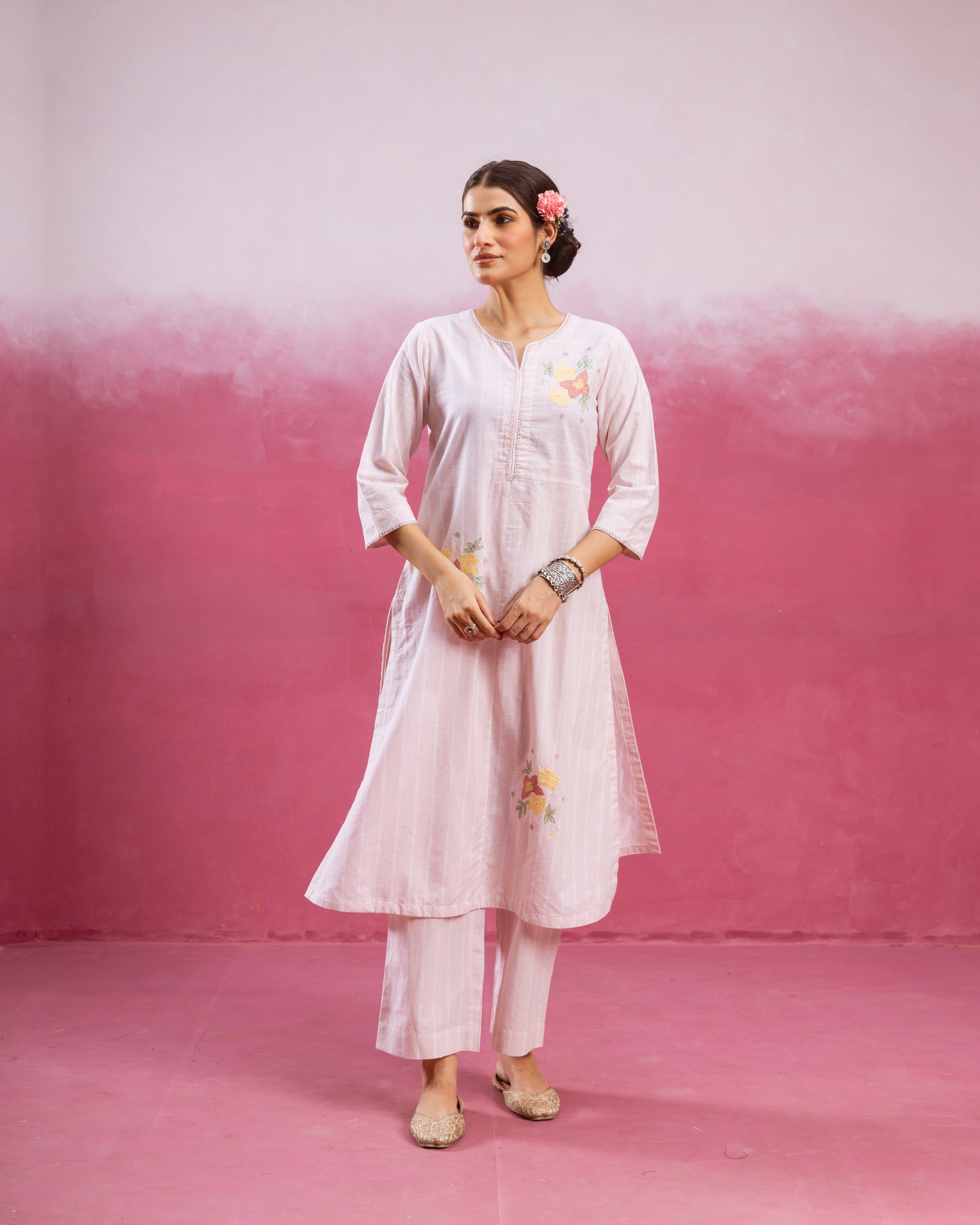 Blush Pink Kurta Pant