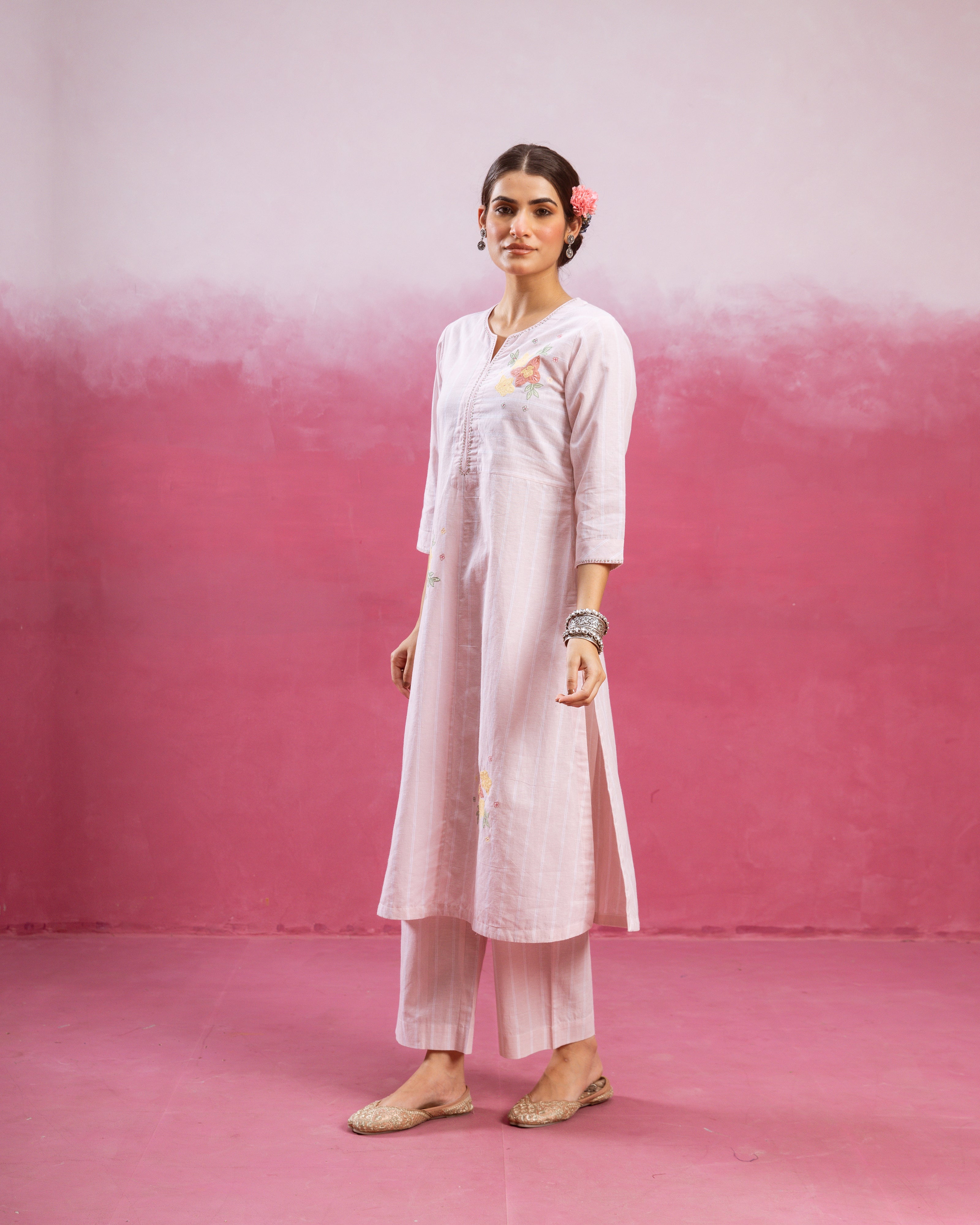 Blush Pink Kurta Pant