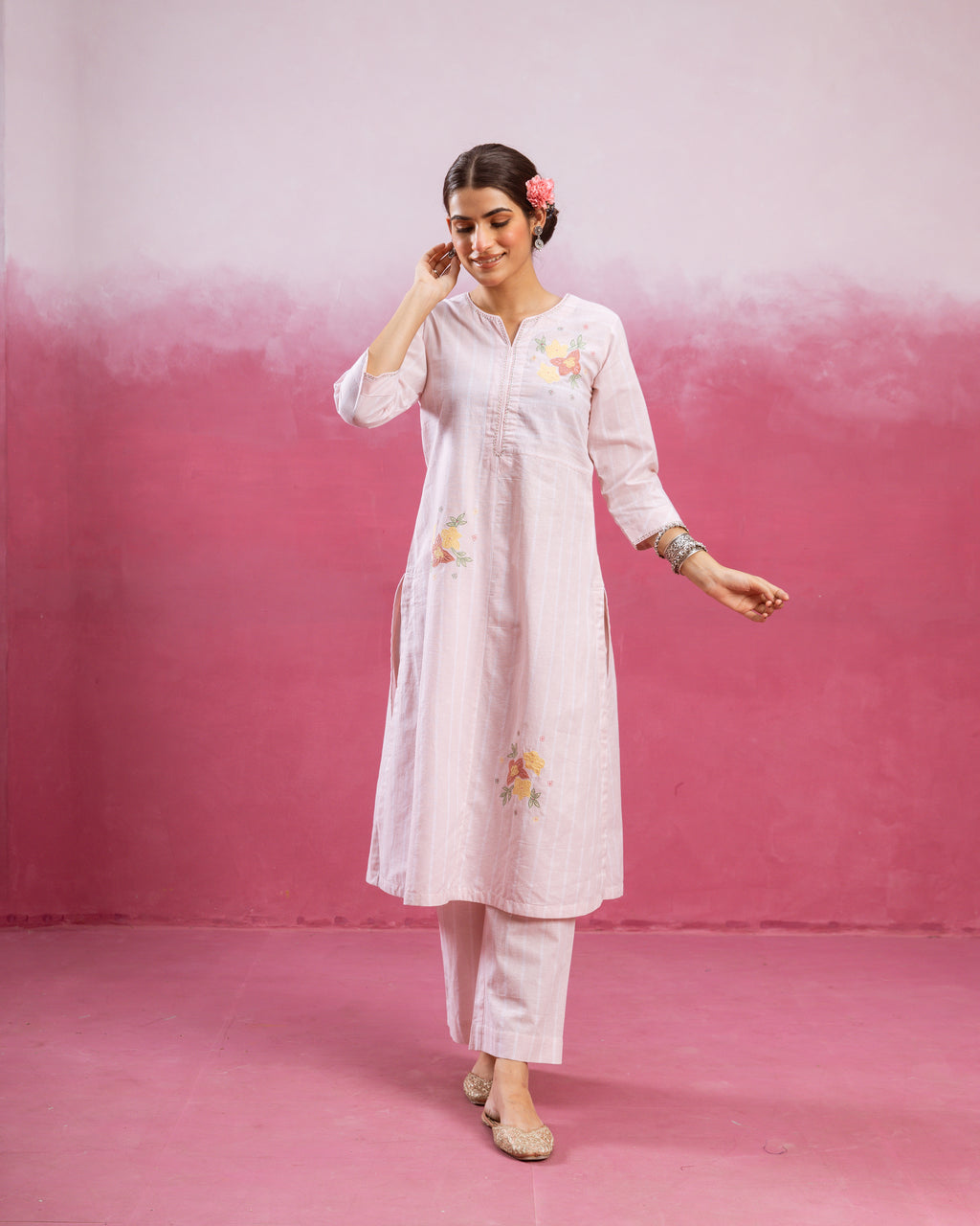 Blush Pink Kurta Pant