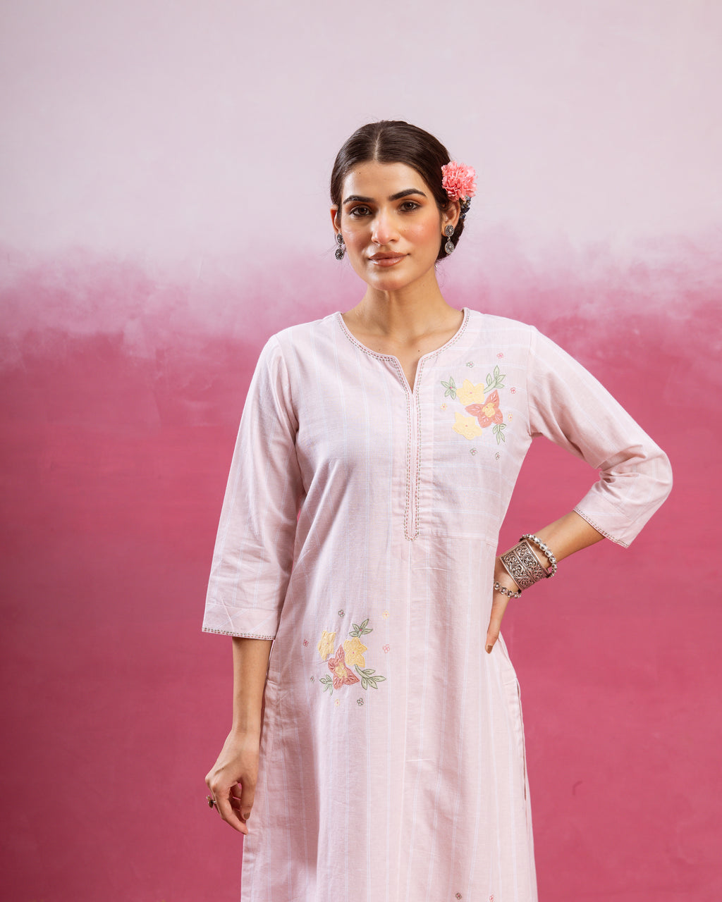 Blush Pink Kurta Pant