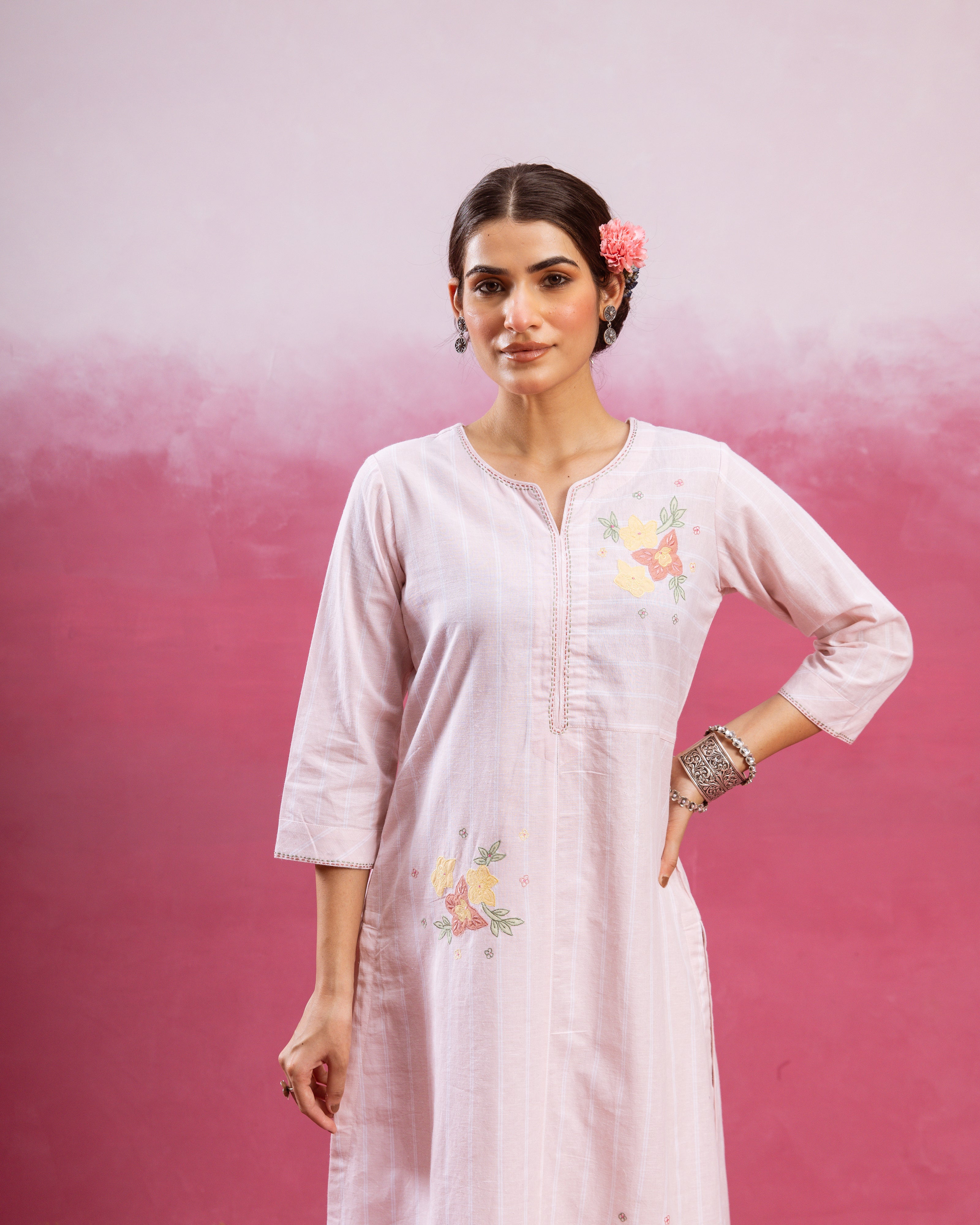 Blush Pink Kurta Pant