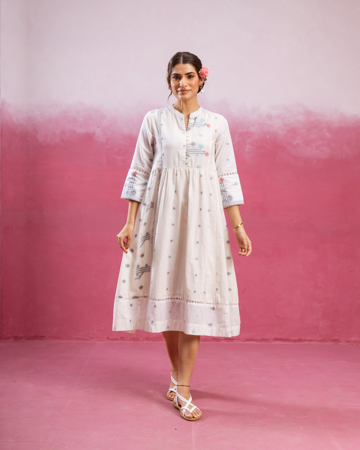 Off White Dress