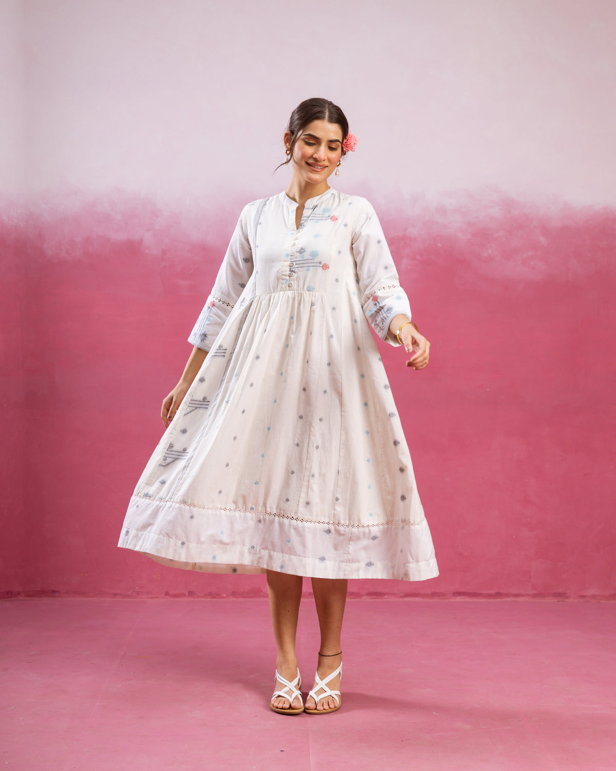 Off White Dress
