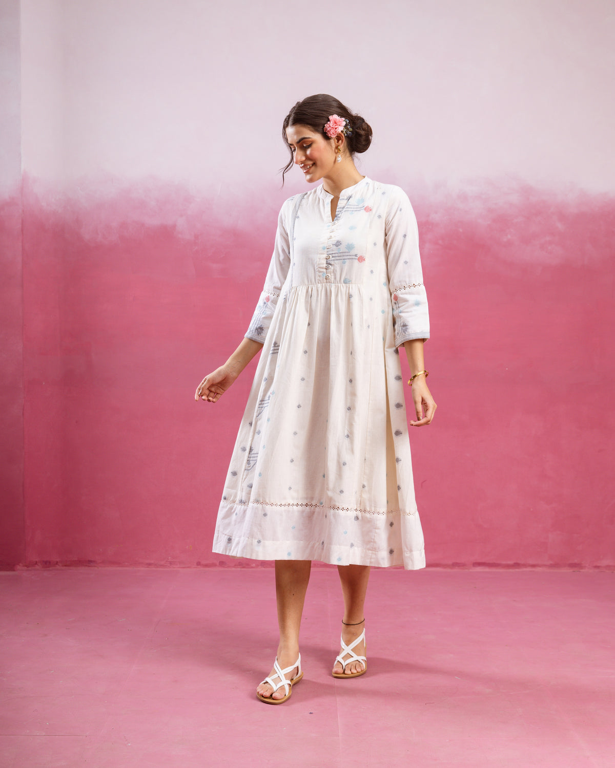 Off White Dress