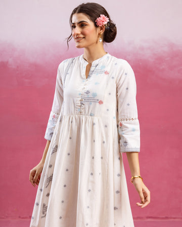 Off White Dress