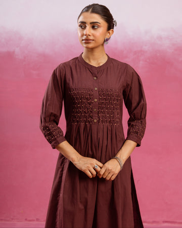 Chocolate Brown Kurta Pant