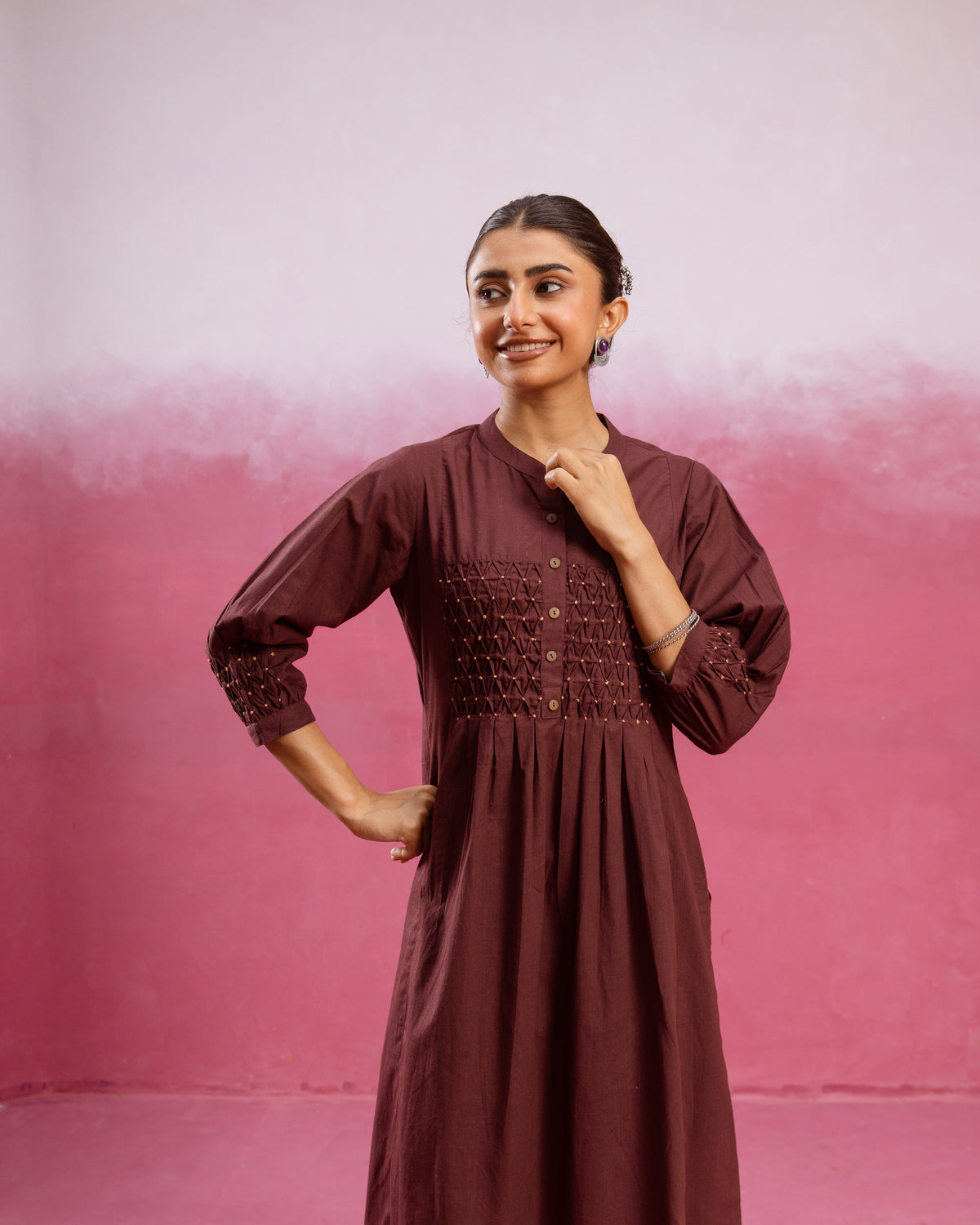 Chocolate Brown Kurta Pant