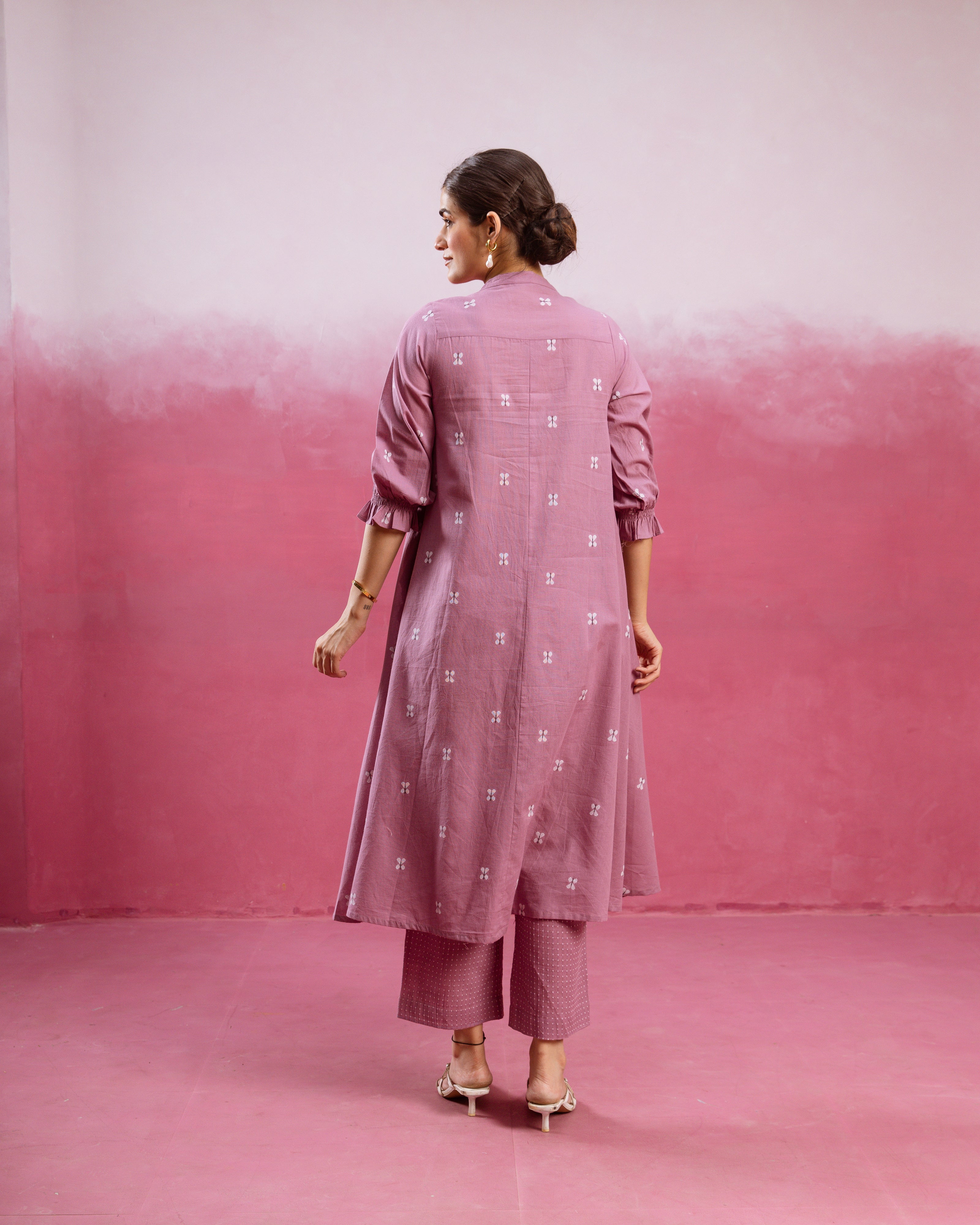 Dusty Mauve Kurta Pant