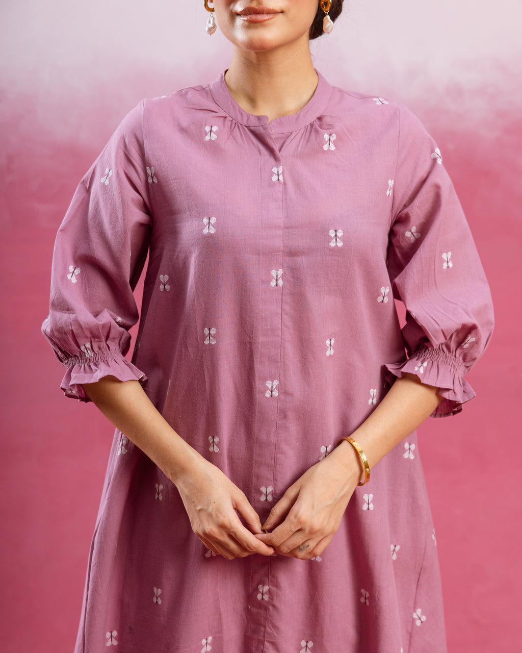 Dusty Mauve Kurta Pant