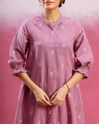 Dusty Mauve Kurta Pant