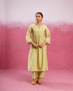 Pista Green Kurta Pant