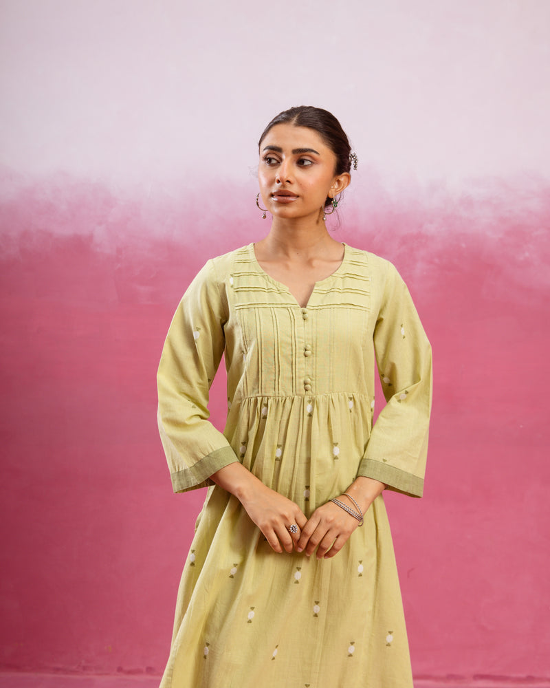 Pista Green Kurta Pant