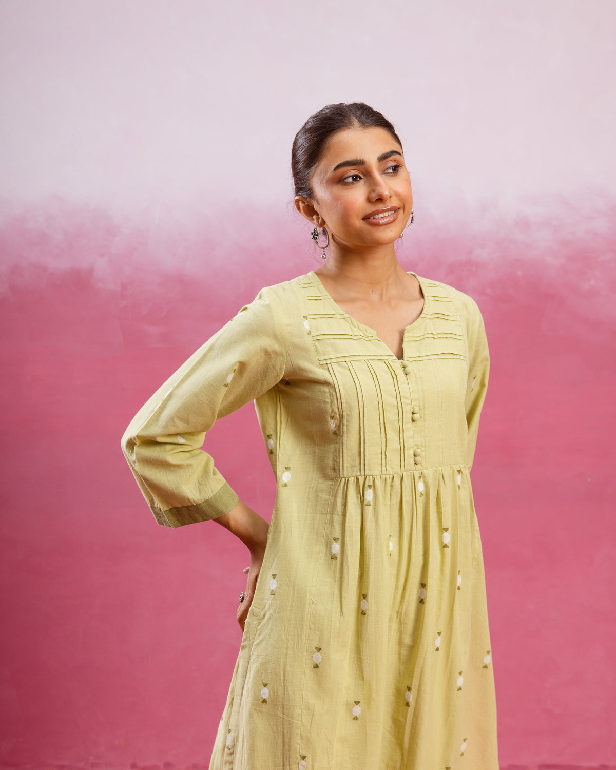Pista Green Kurta Pant