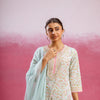 Olive Green Kurta Pant( Dupatta Not Inclueded)