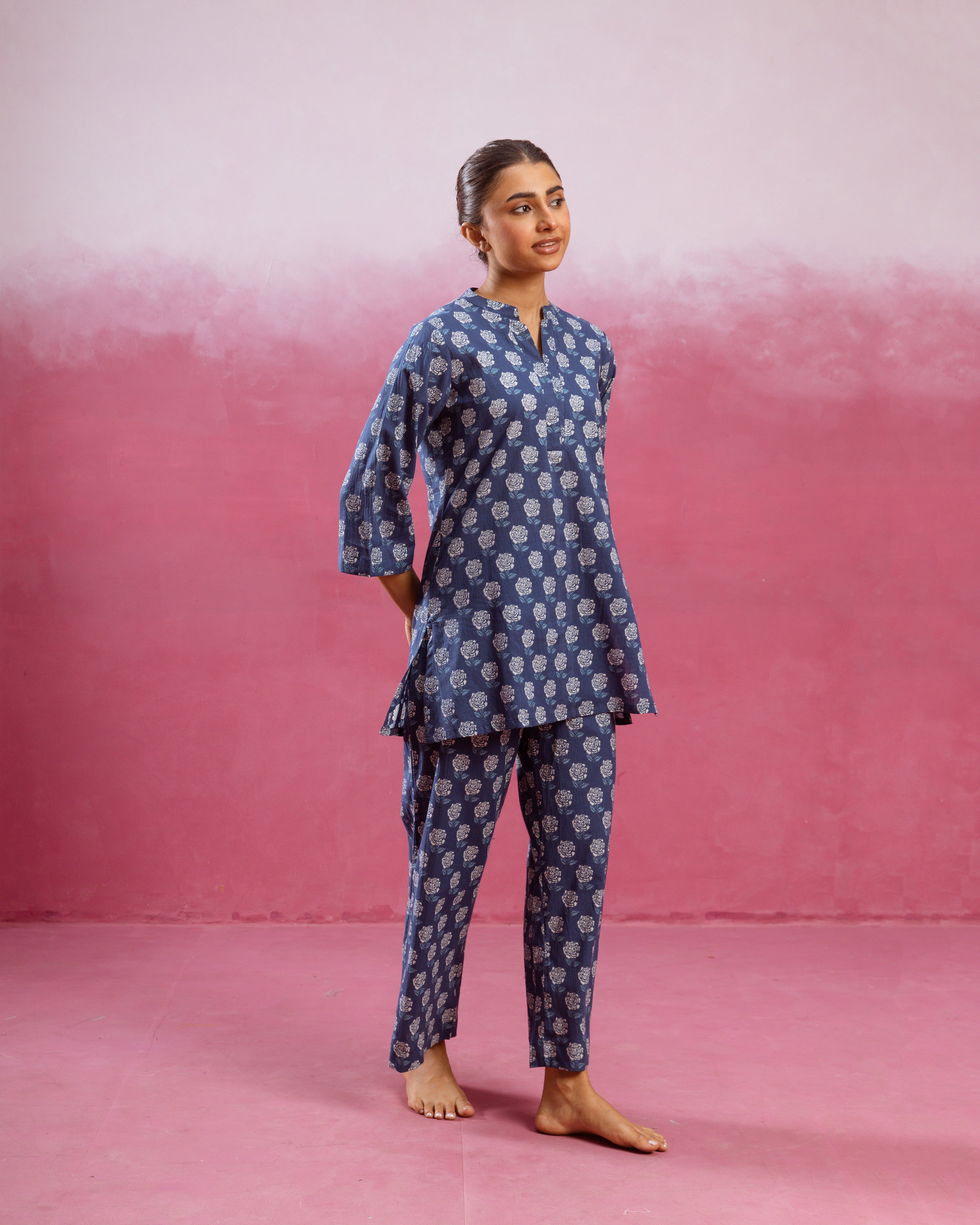 Navy Blue Lounge Wear