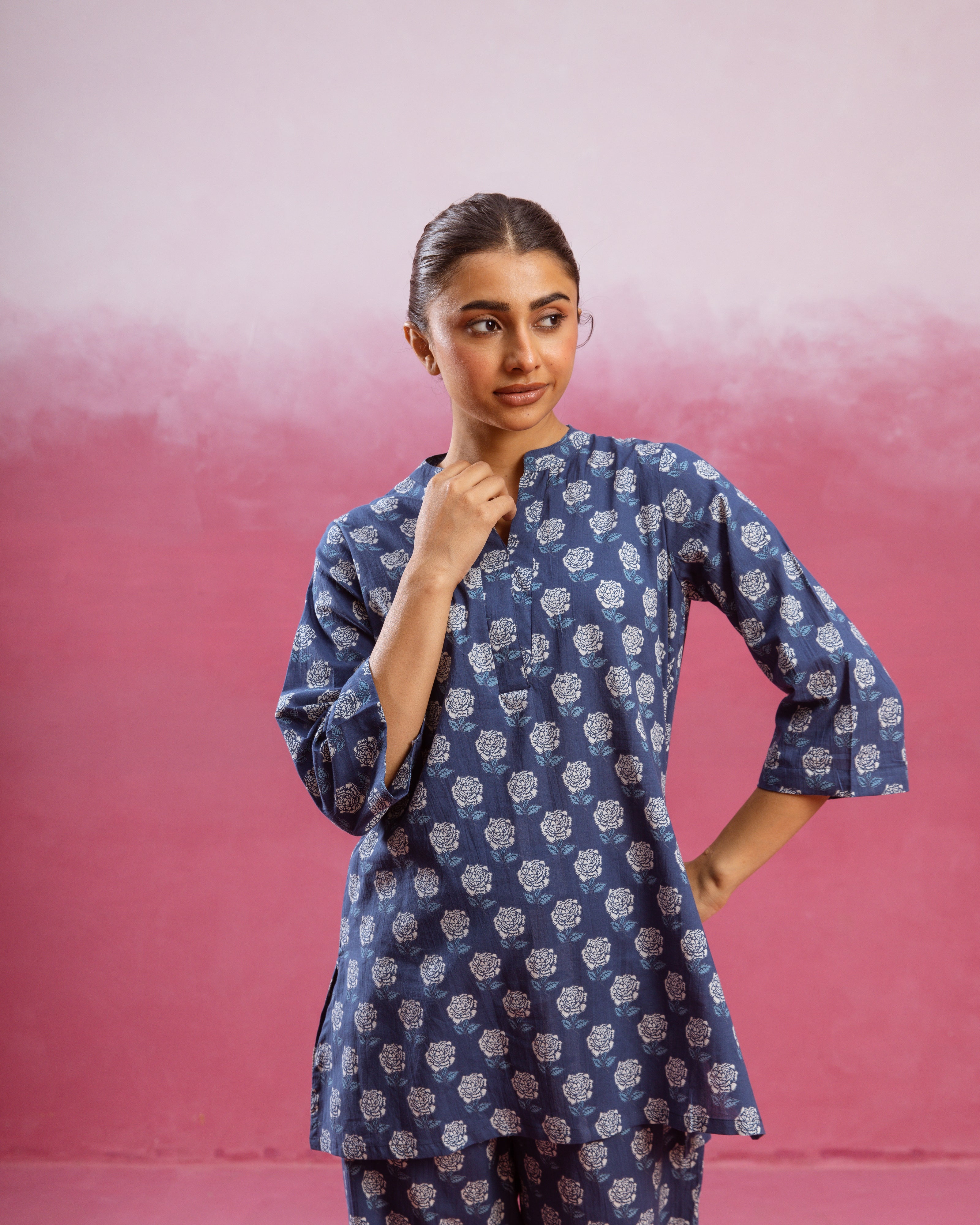 Navy Blue Lounge Wear