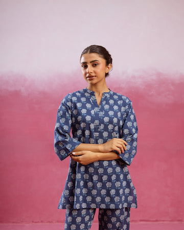 Navy Blue Lounge Wear
