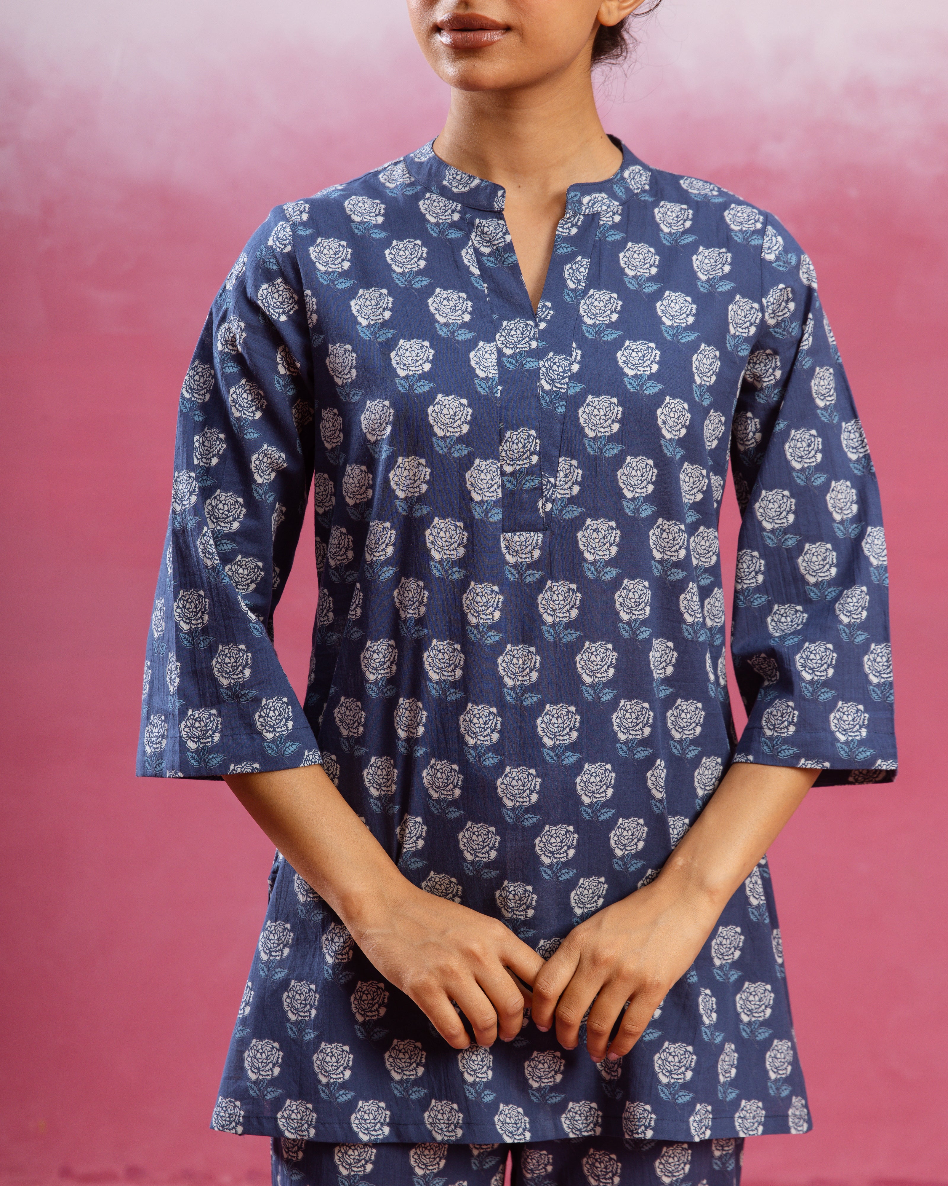 Navy Blue Lounge Wear