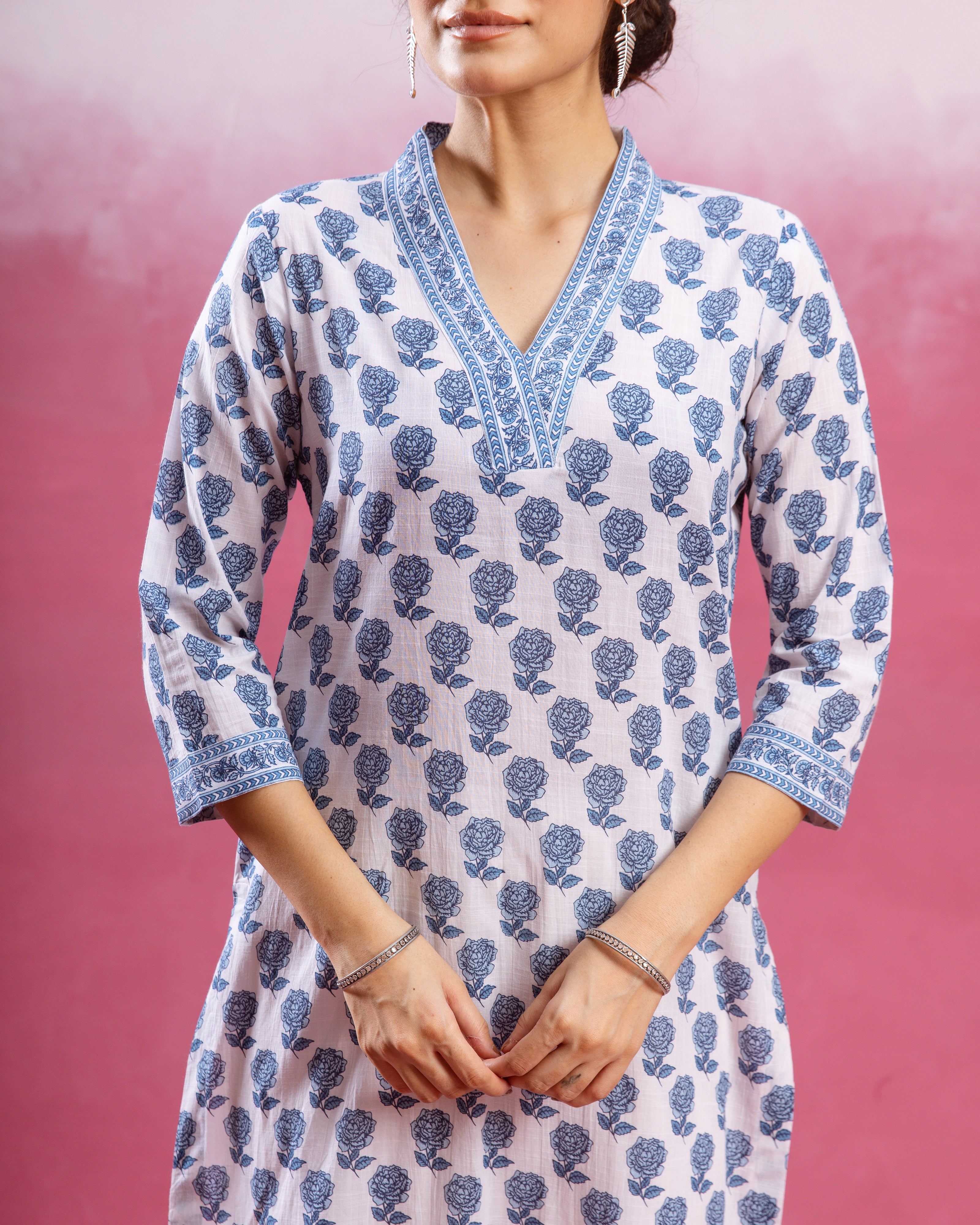 White Kurta ( Pant Not Included)