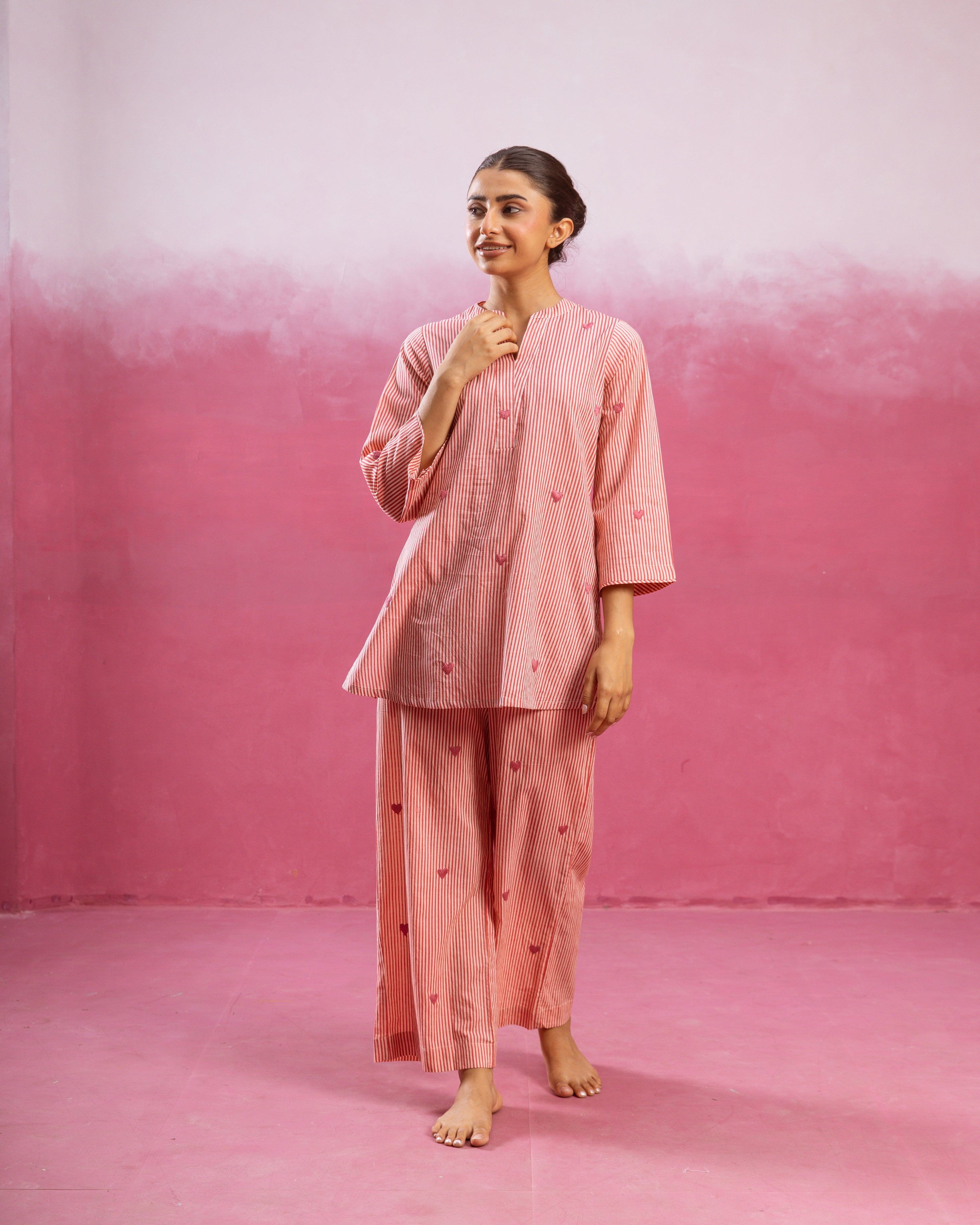 Blush Pink Lounge Wear