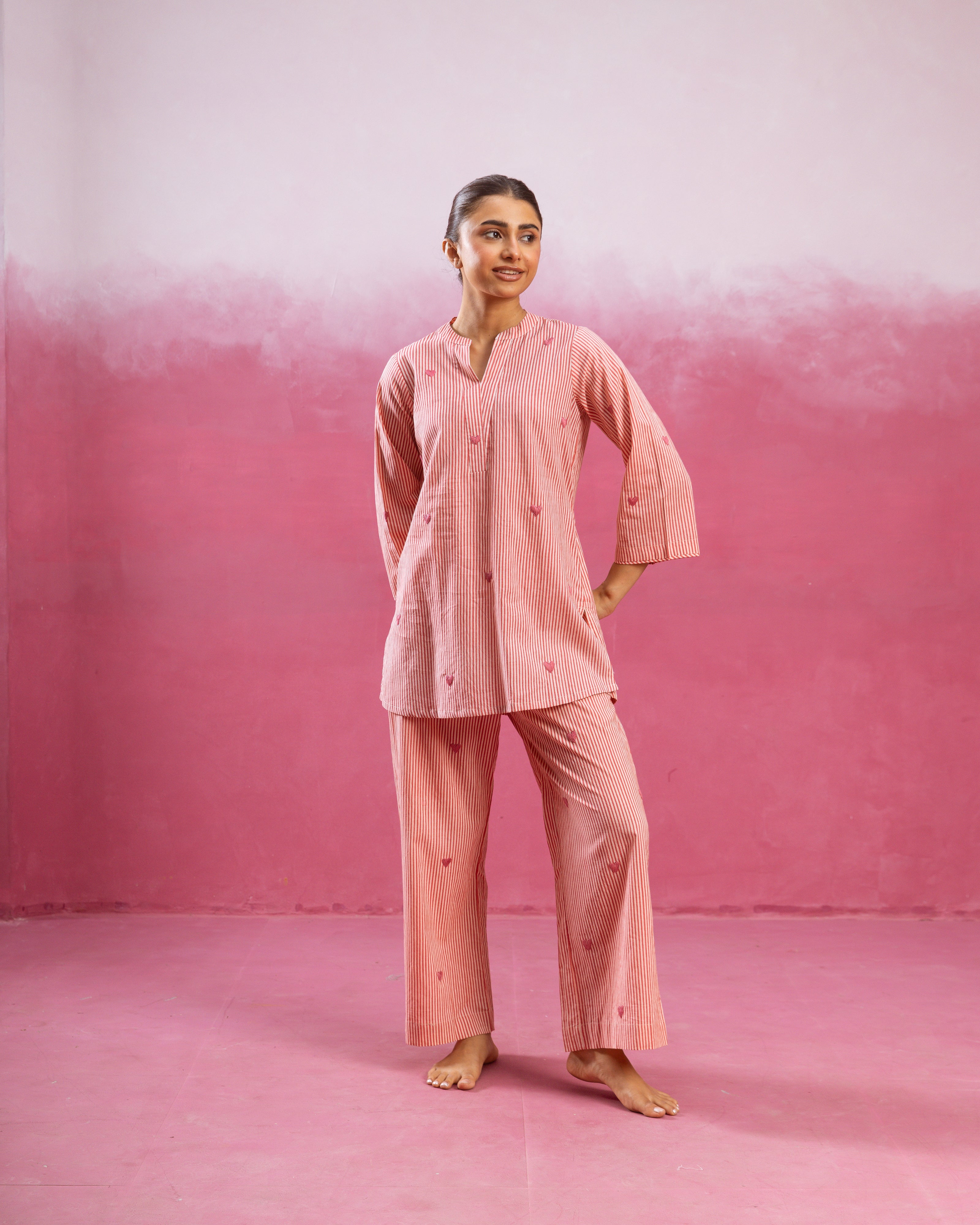 Blush Pink Lounge Wear