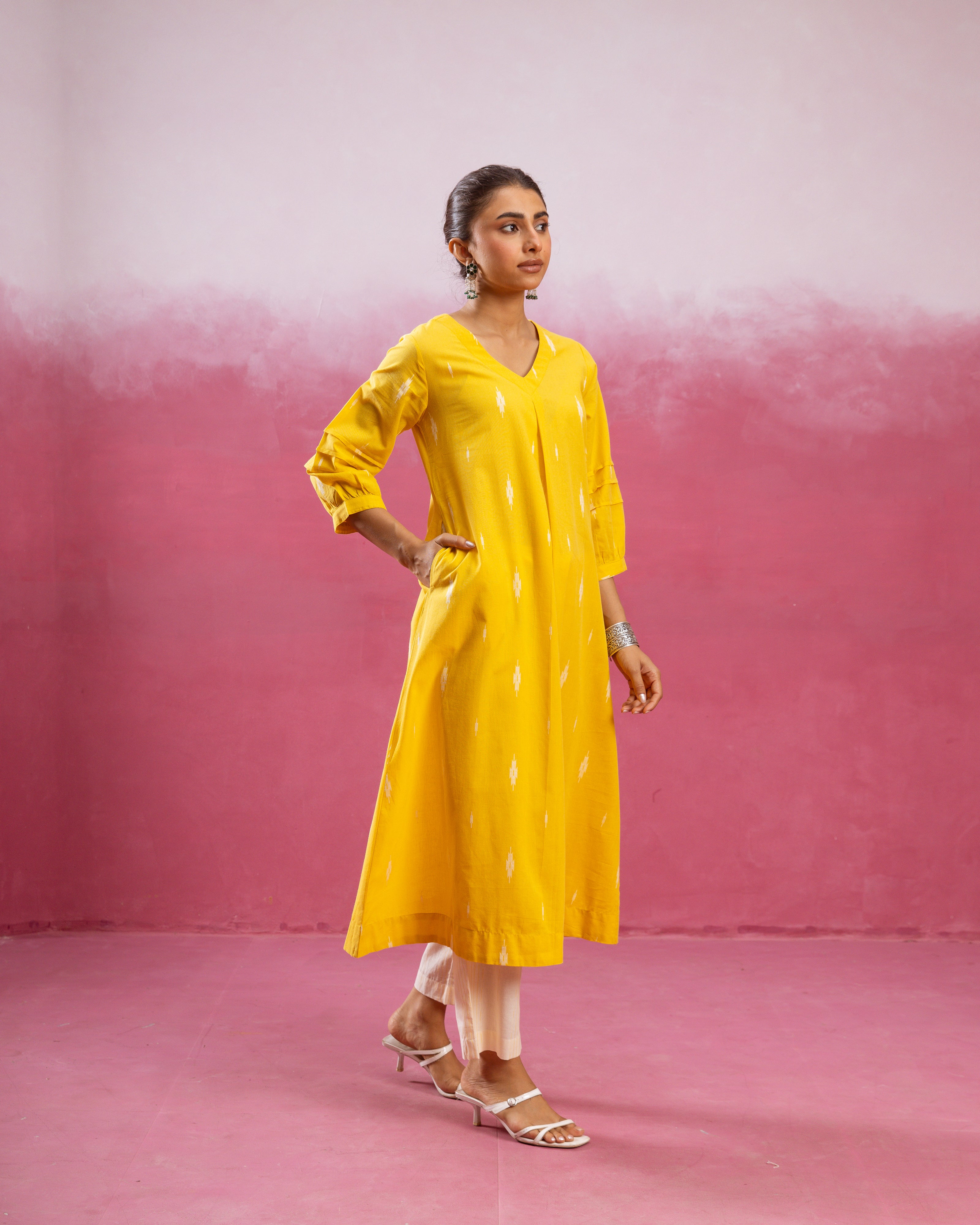 Yellow Kurta Pant