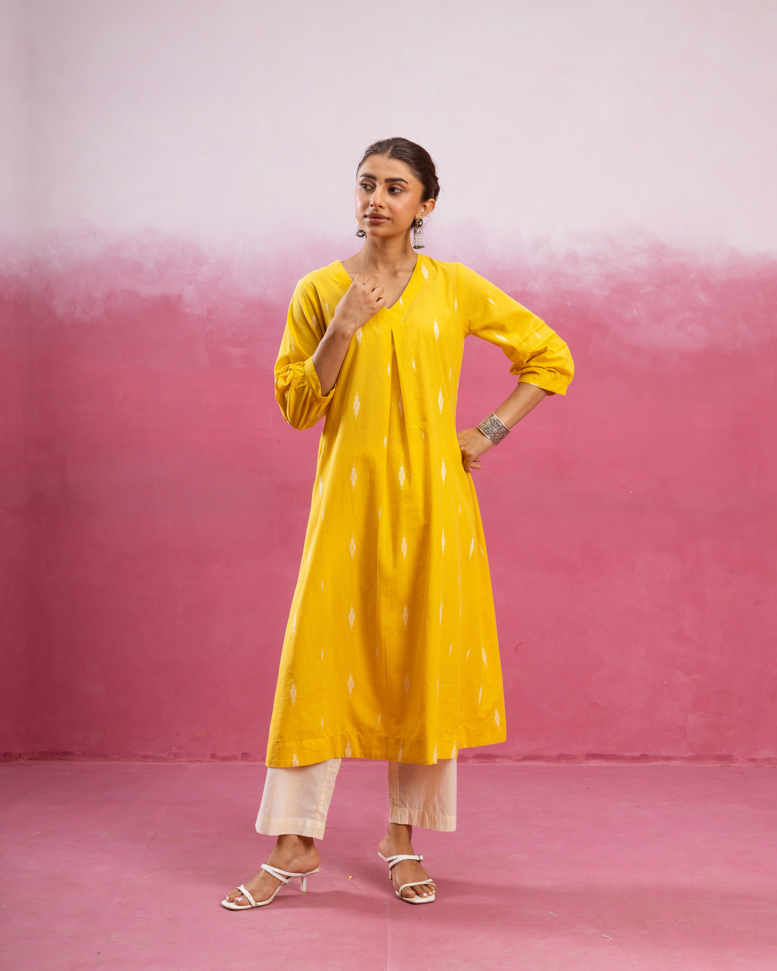 Yellow Kurta Pant