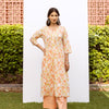 Peach Cotton Palazzo For Women's