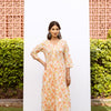 Peach Cotton Palazzo For Women's