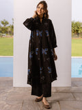 Black Dragonfly Cotton Kurta For Women's