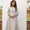 White Cotton Handloom Kurta Pant Set For Women's