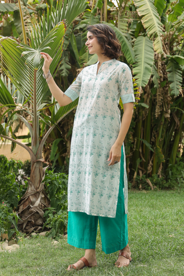 Harsha Cotton Staright Kurta-Women's Straight Kurti