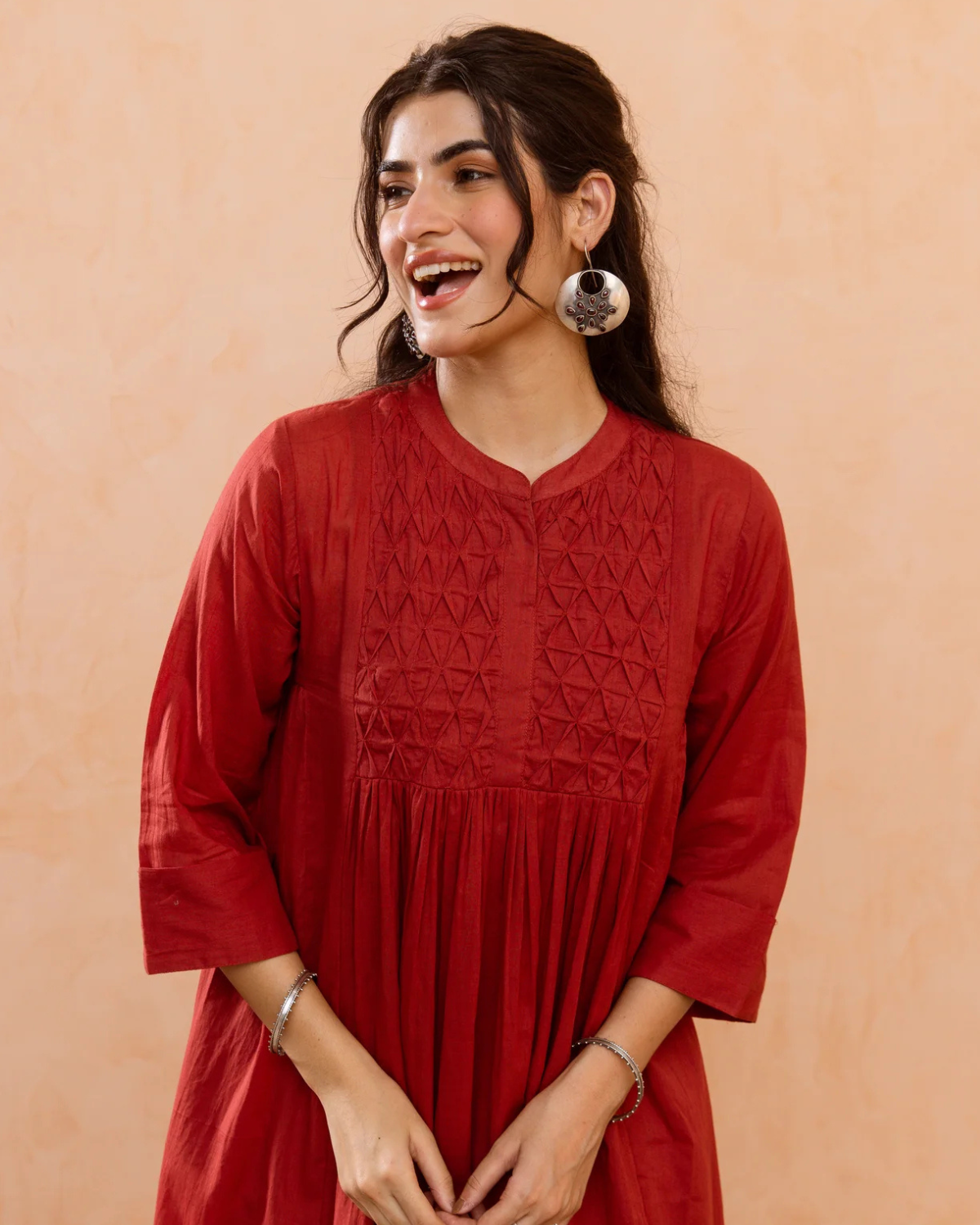 Brick Red Kurta Pant