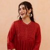 Brick Red Kurta Pant