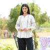 Black Cotton Dhoti For Women's