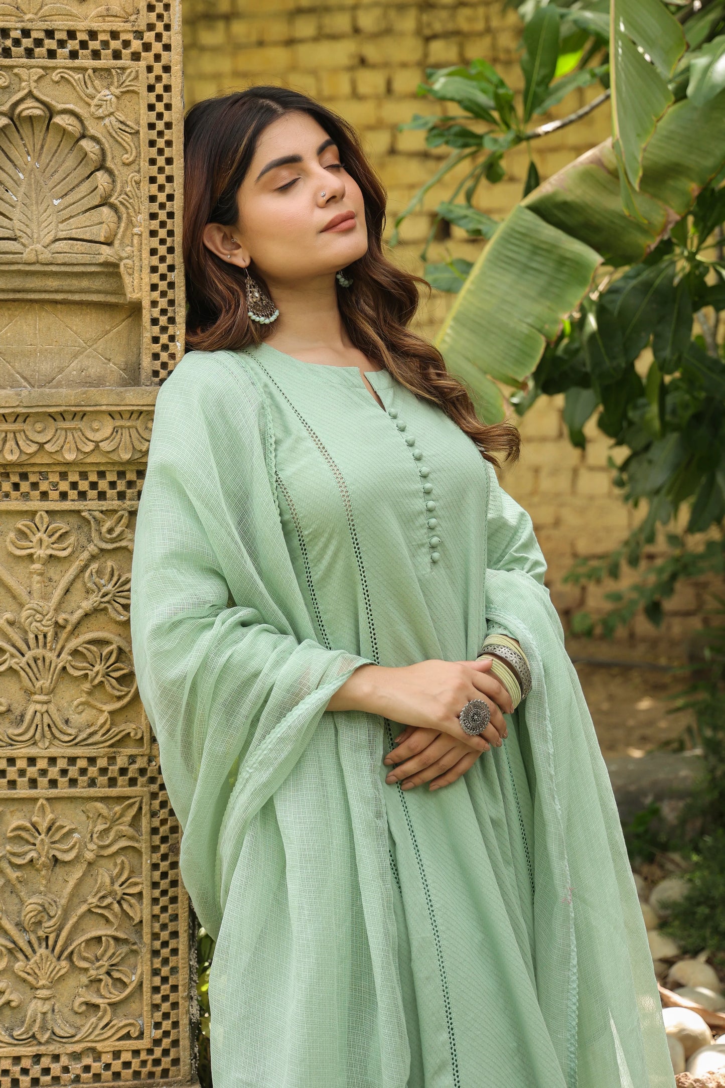 Anika Kurta Pant With Dupatta